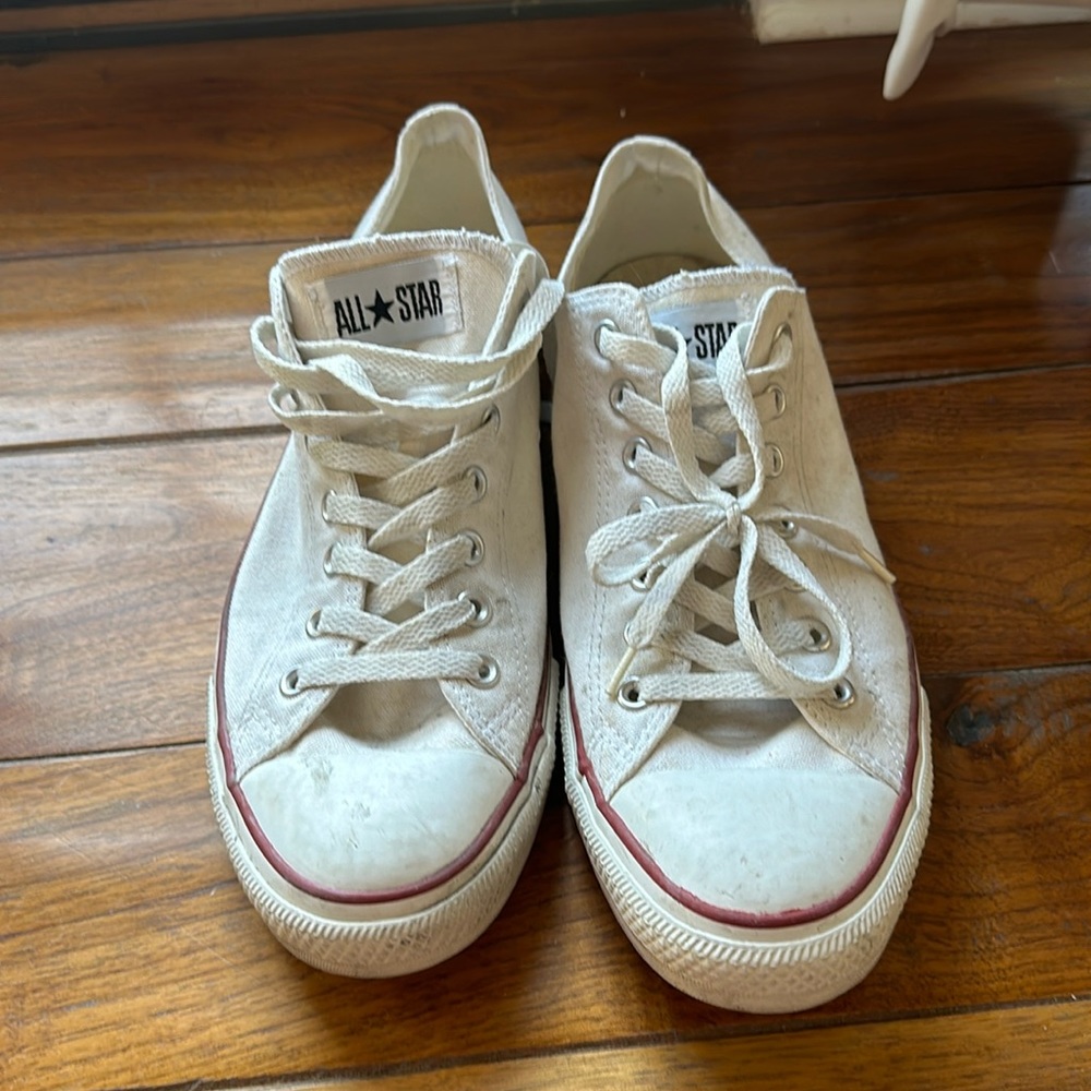 Converse Allstars low white size 11